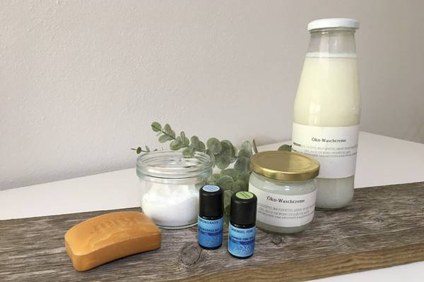 Bio-Waschmittel für Stillkissen